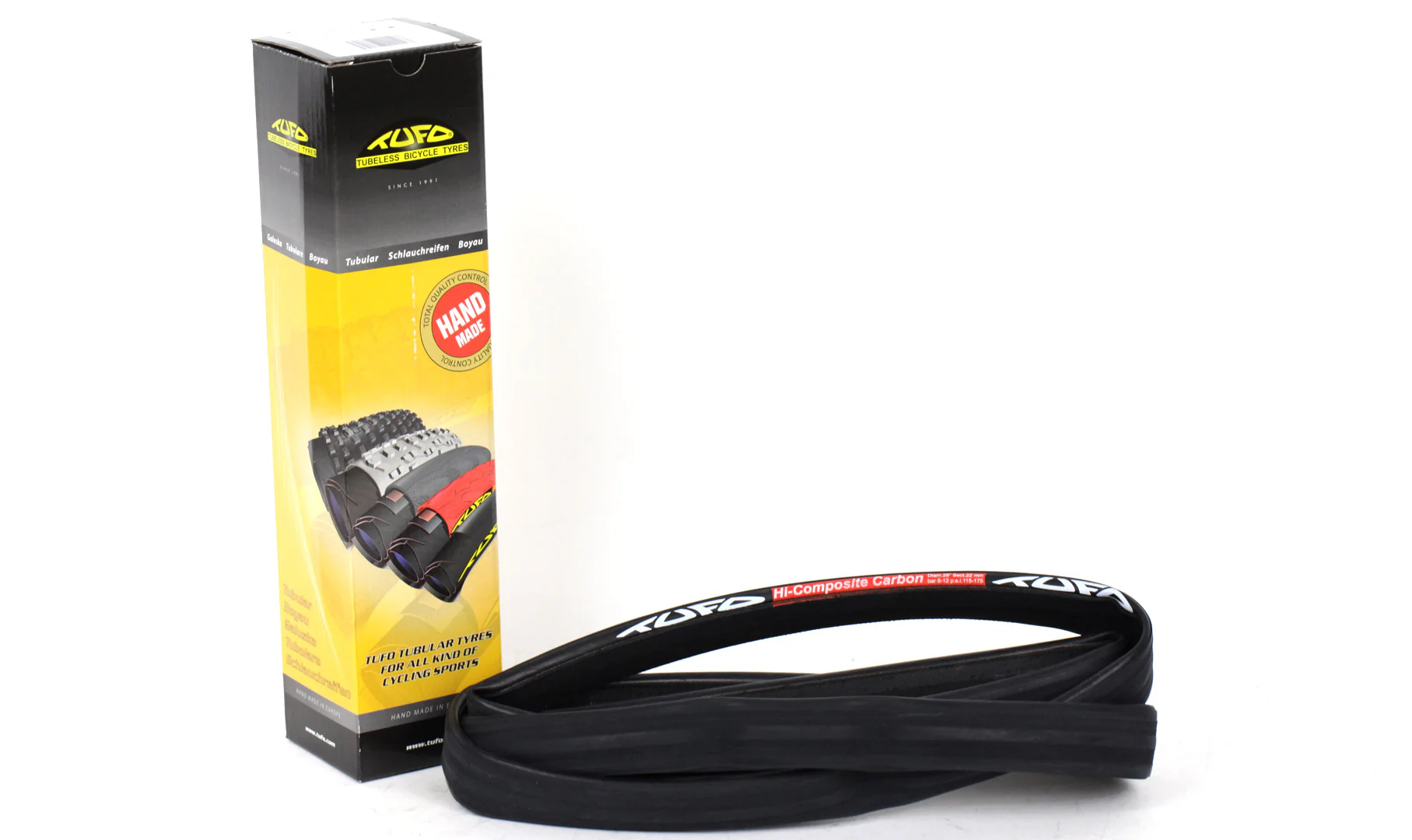 Tubolare Tufo Hi Composite Carbon - Puncture Proof Ply