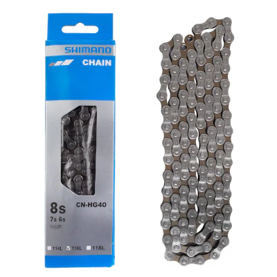 Catena per bicicletta Shimano da 6 a 8 V CN-HG40 con sgancio rapido
