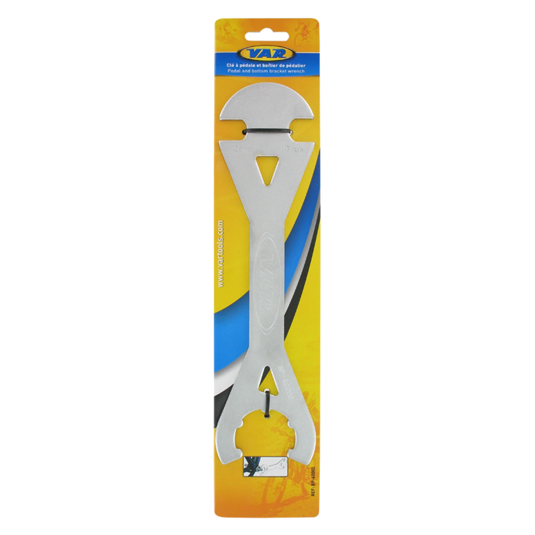 Chiave per Pedale e Movimento Centrale con Cartuccia Var BP-60000-C