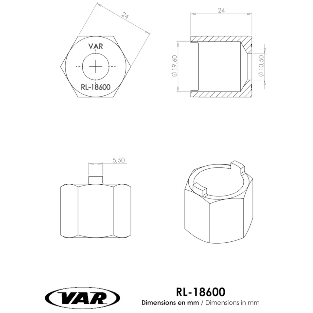 Chiave Smonta Ruota Libera per Shimano/Suntour/Regina/Atom Var - RL-18600 - Image 2