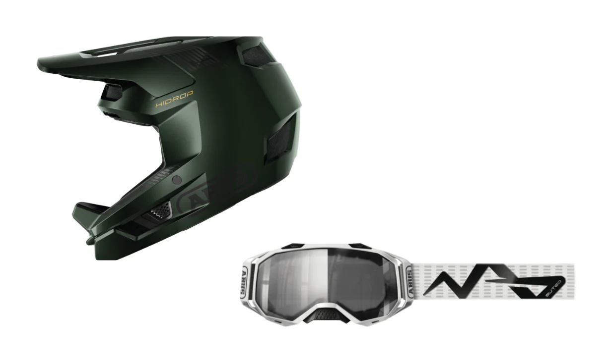 Pack casco integrale HiDrop + maschera Abus Buteo - Image 63