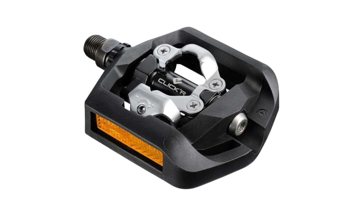 Shimano SPD Click R PD-T421 combinazione di pedali automatici e con piattaforma - Image 5