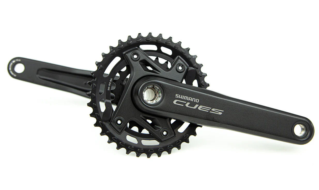 Guarnitura doppia Shimano CUES Boost FC-U6000 - 9/10/11 rapporti - 170/175 mm - 36/22 denti