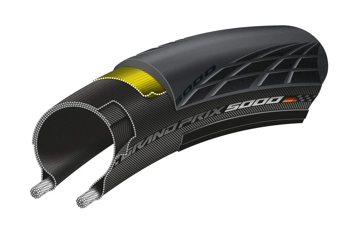 Copertoncino Continental Grand Prix 5000 700 - Black Chili - Vectran Breaker - Image 6