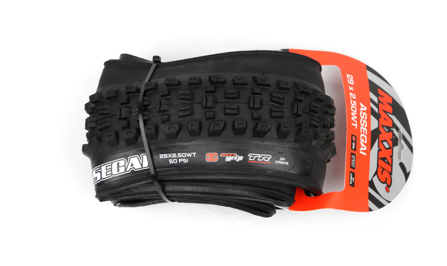 Copertone Maxxis Assegai - 3C Maxx Grip - Wide Trail - DH Casing - Tubeless Ready - Image 5