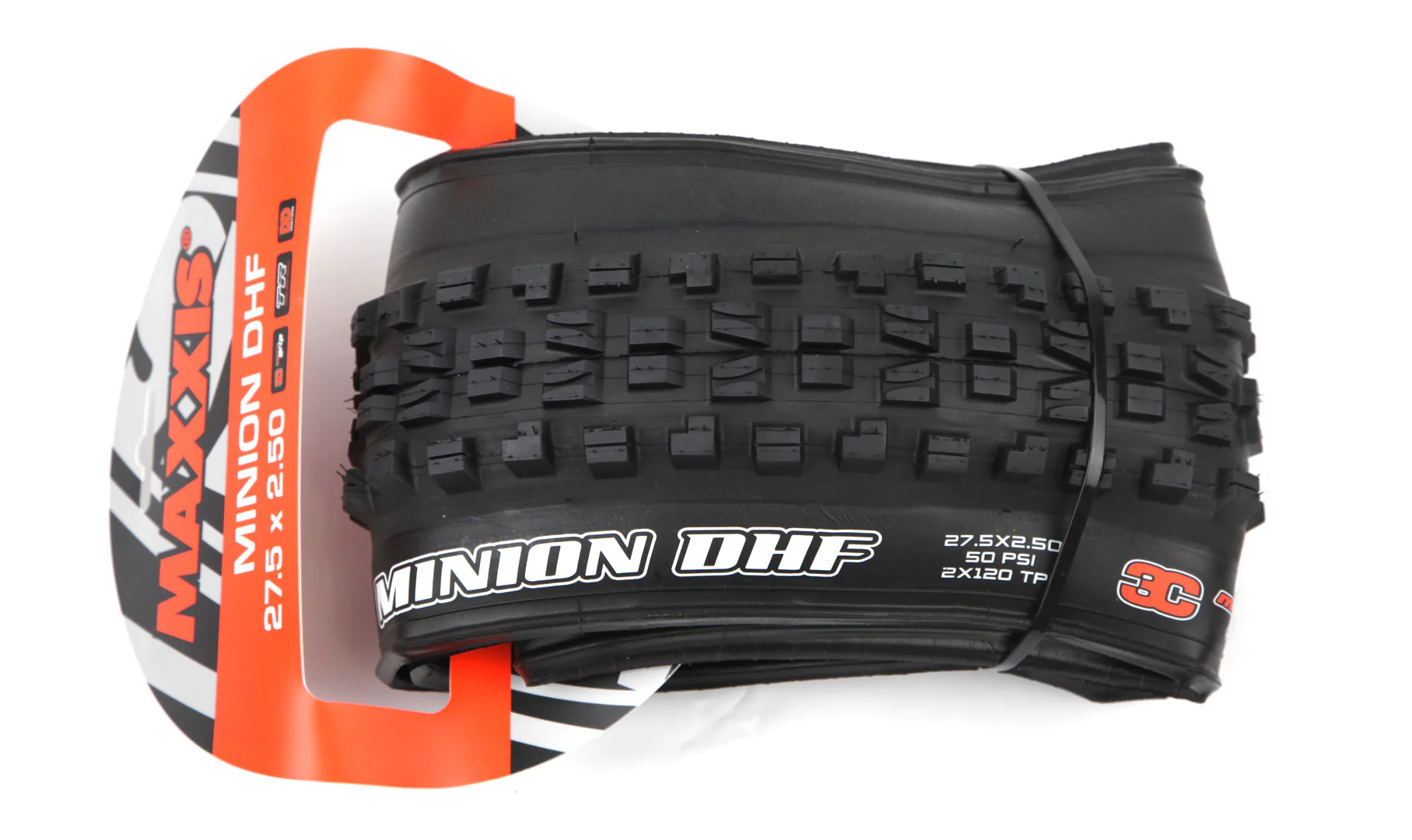 Copertone Maxxis Minion DHF Wide Trail - 3C Maxx Grip - Double Down - Tubeless Ready - Image 3