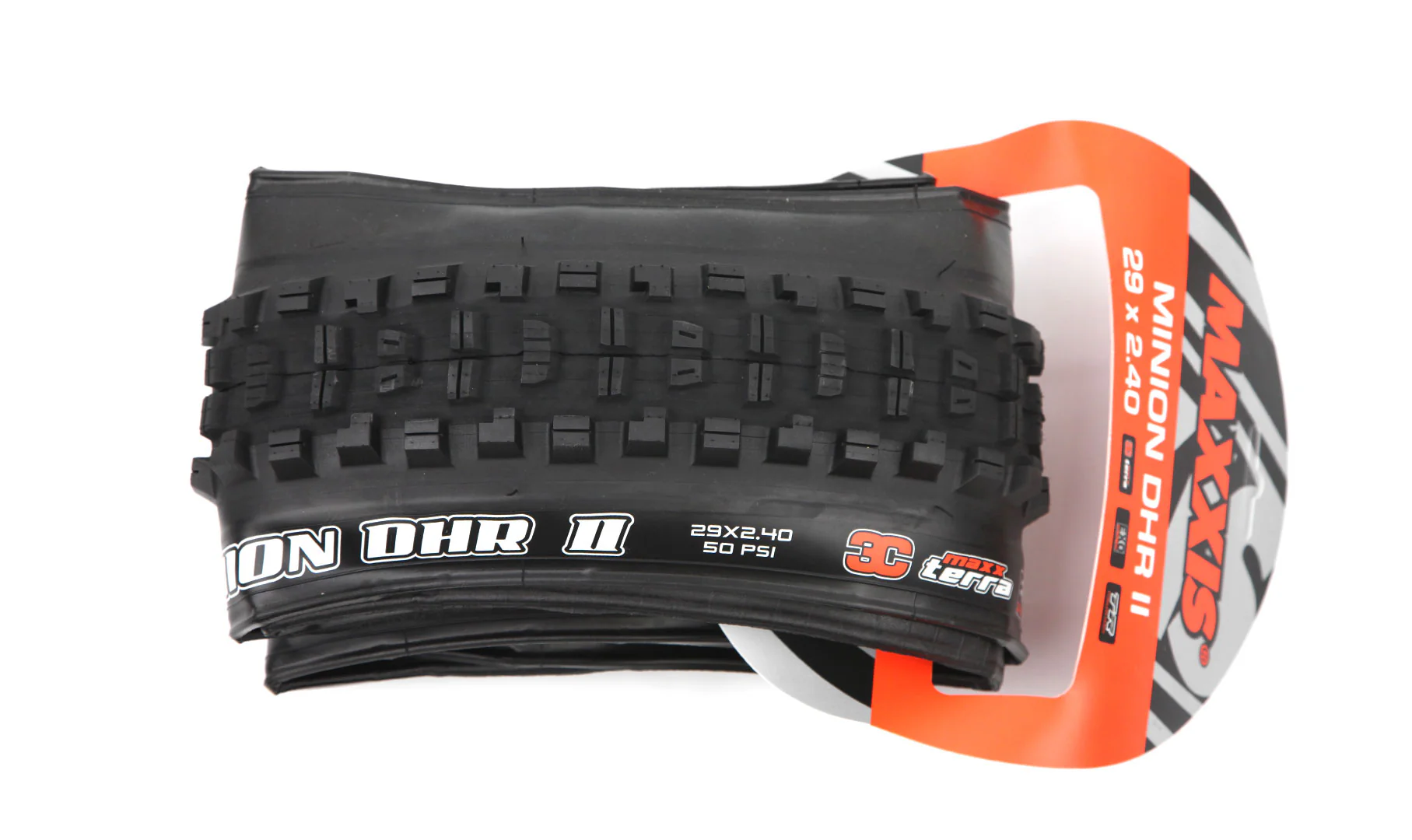 Copertone Maxxis Minion DHR II Wide Trail - EXO Protection - 3C Maxx Terra - Tubeless Ready - Image 3