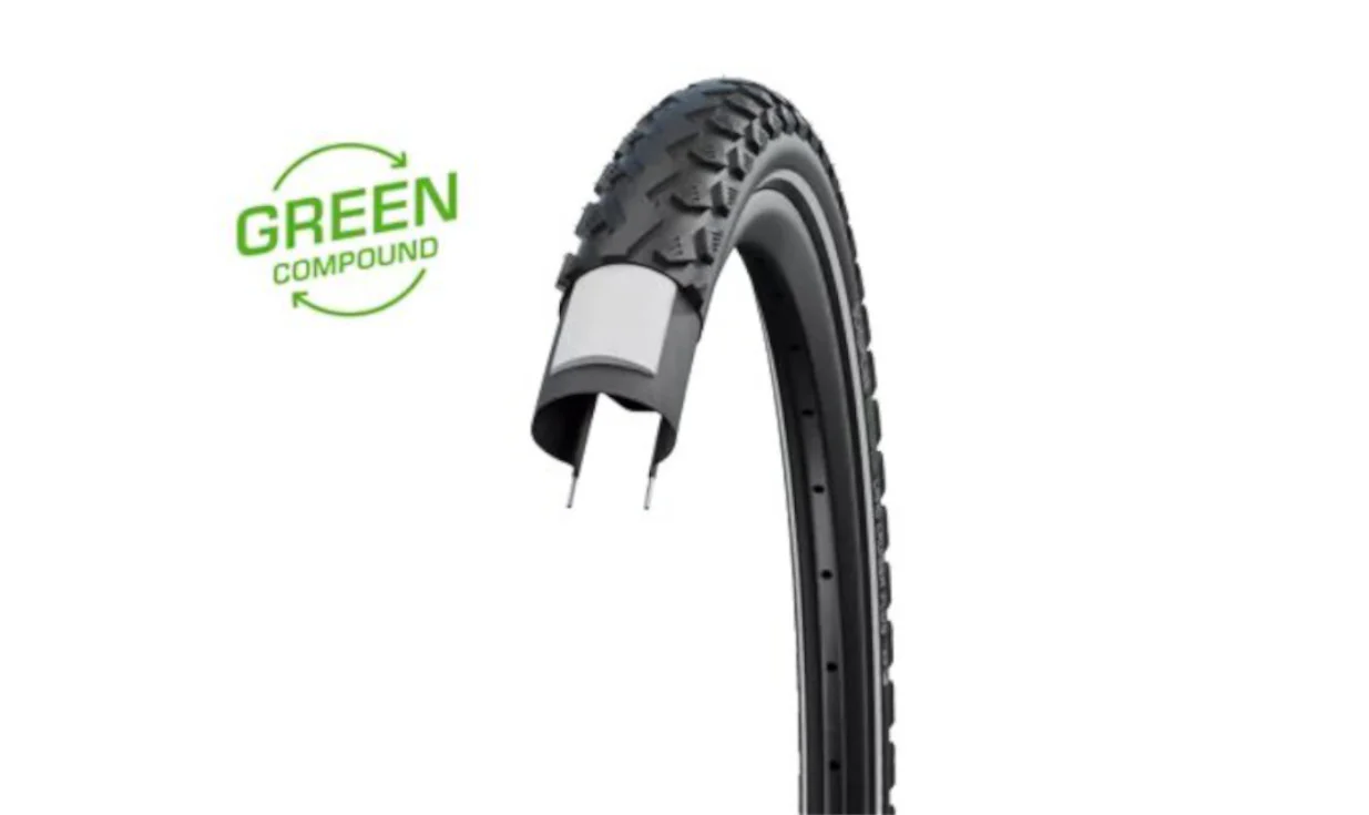 Pneumatico Schwalbe Land Cruiser Plus da 28 pollici in mescola verde - PunctureGuard - Image 2