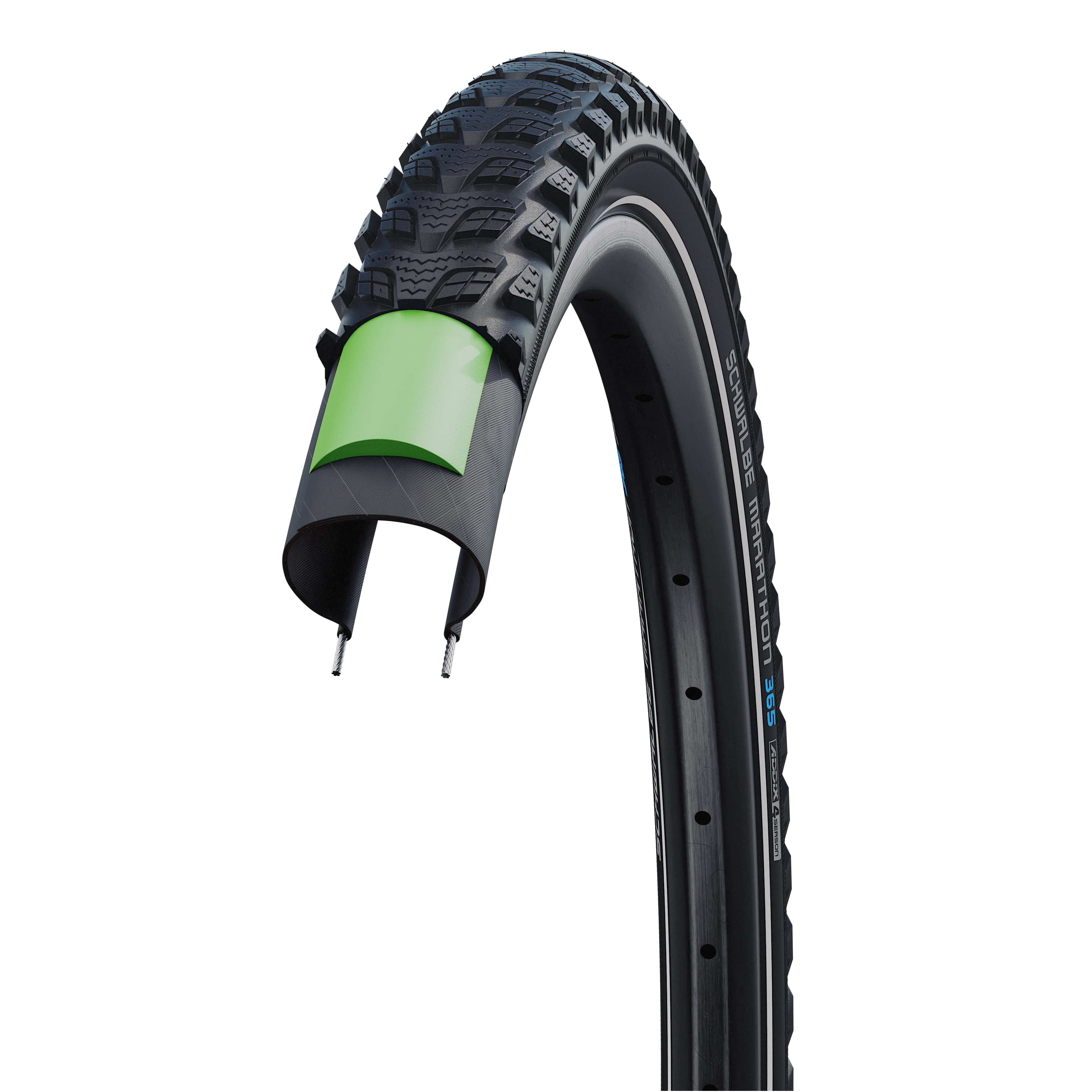 Copertone Schwalbe Marathon 365 - Addix 4 stagioni - TwinSkin - GreenGuard - Image 4