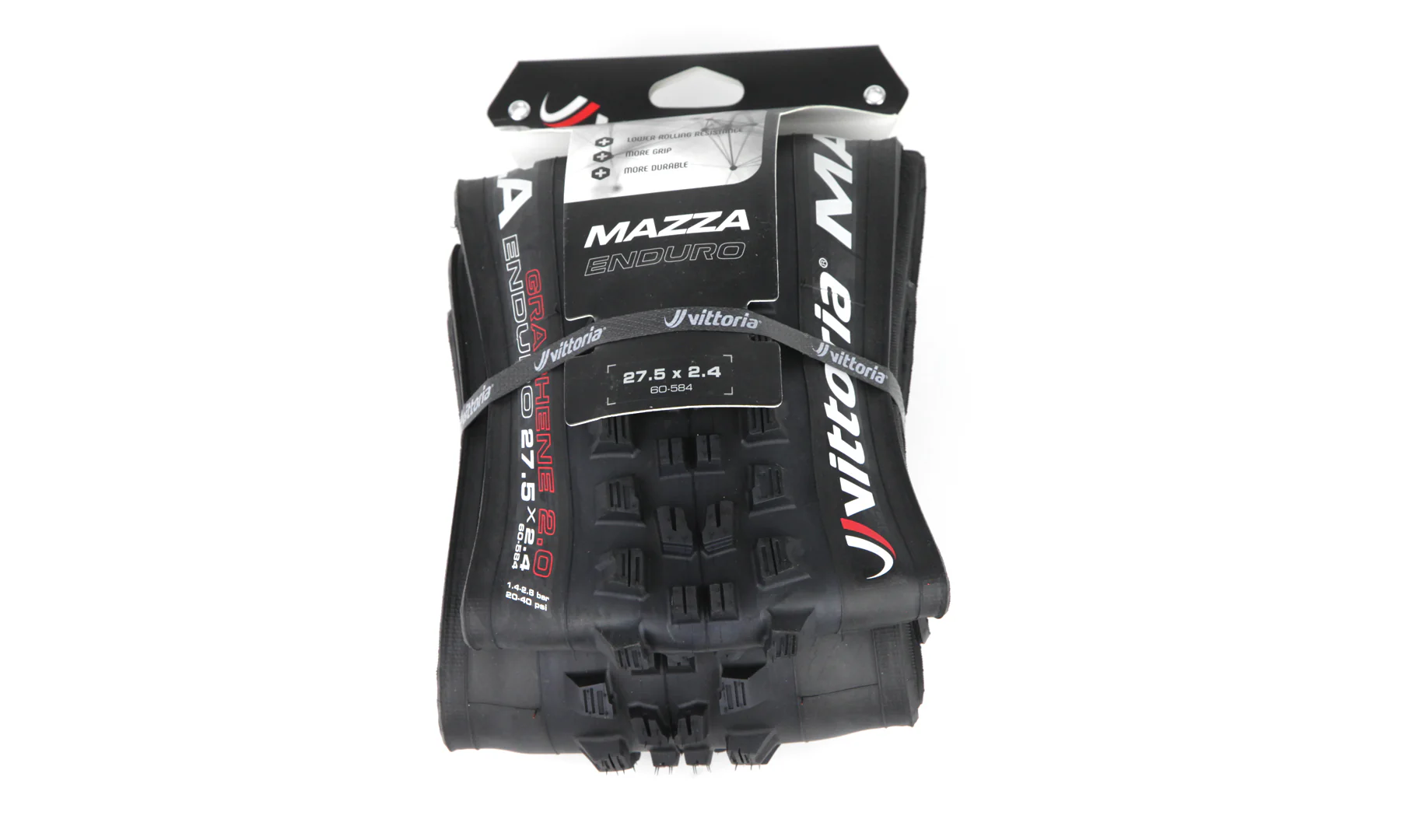 Copertone Vittoria Mazza4C Grafene 2.0 - Enduro 2-Ply - Tubeless Ready - Image 3