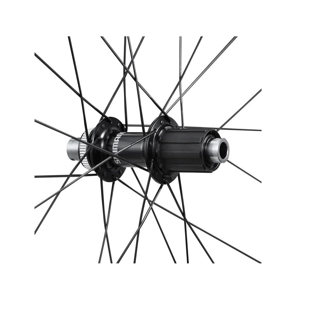 Ruota posteriore per bici da strada in carbonio Shimano RS710-C32 - Tubeless Ready - Center Lock - Image 2