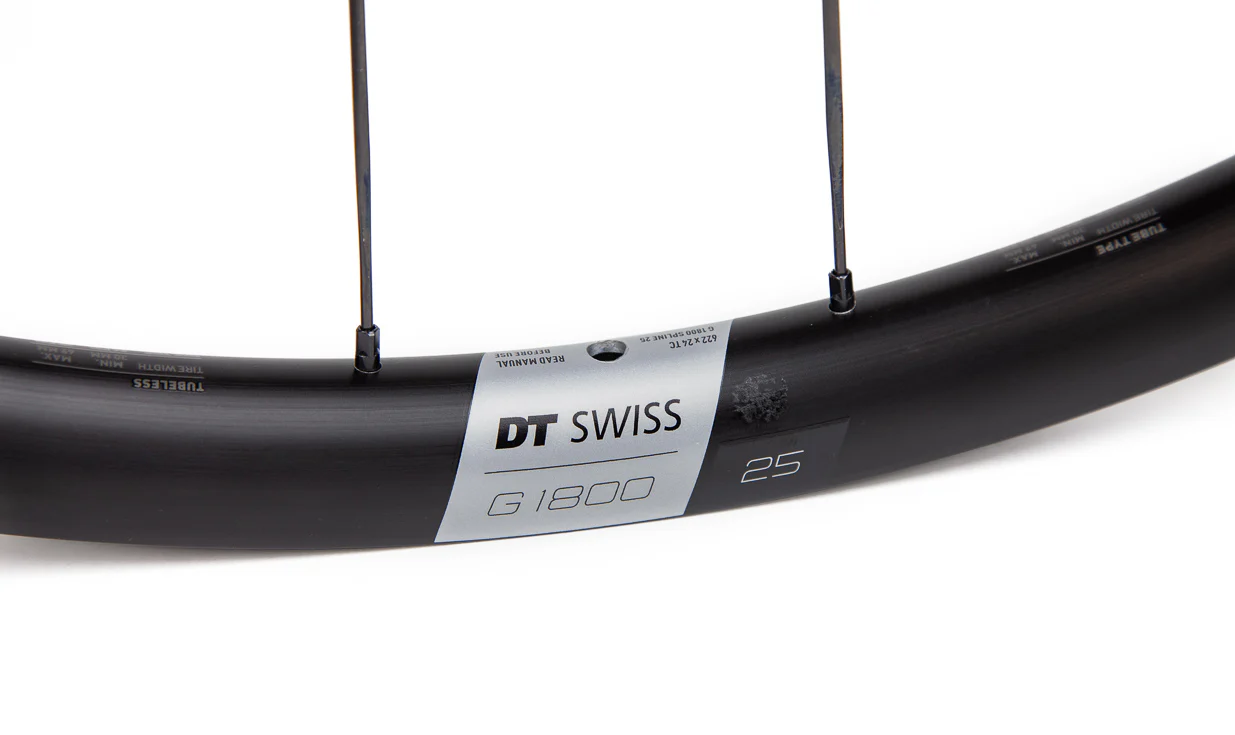 Ruota anteriore Gravel DT Swiss G 1800 Spline DB Freno a disco - Alluminio - Tubeless Ready - Image 4