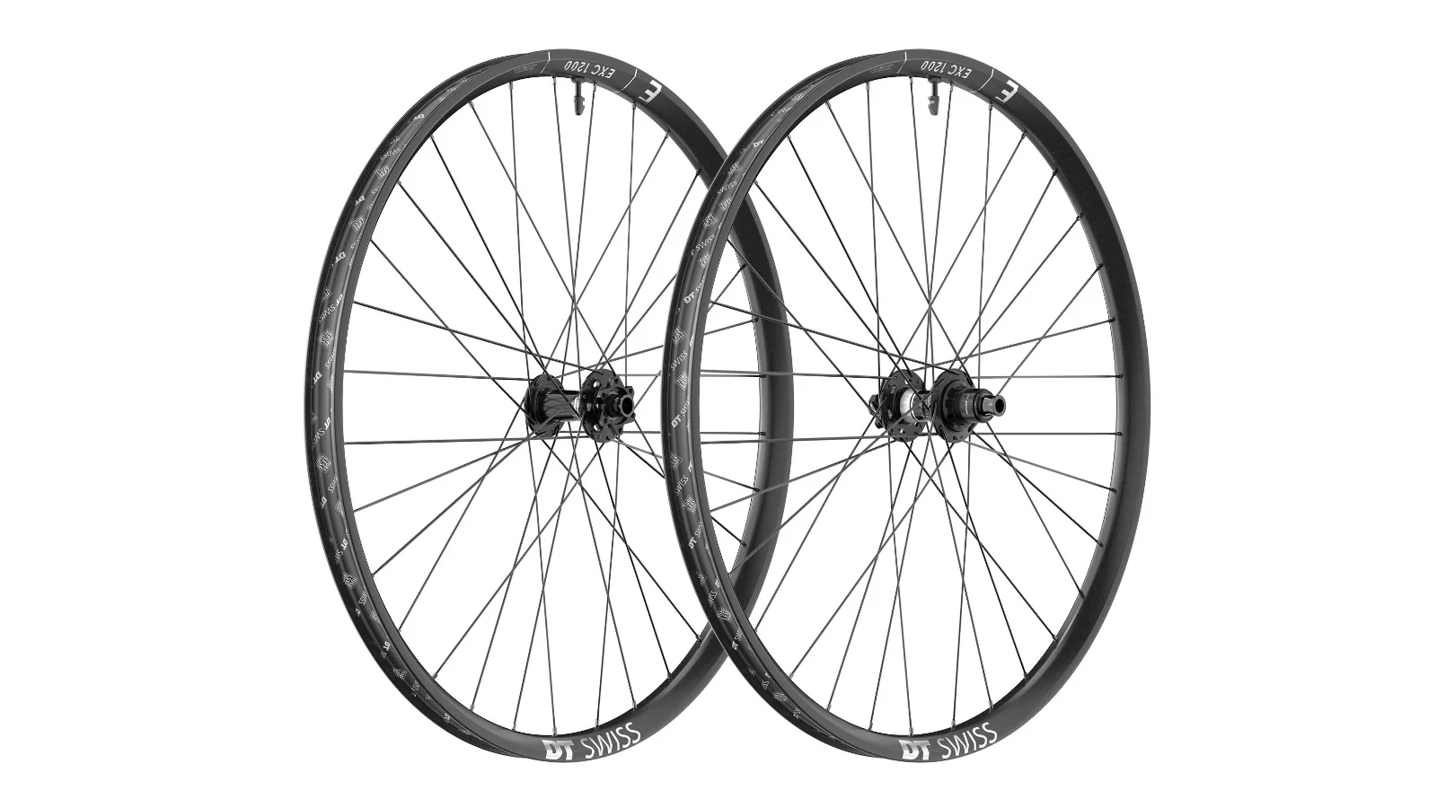 Ruote Enduro DT Swiss EXC 1200 CLASSIC CL - Carbonio - Tubeless Ready