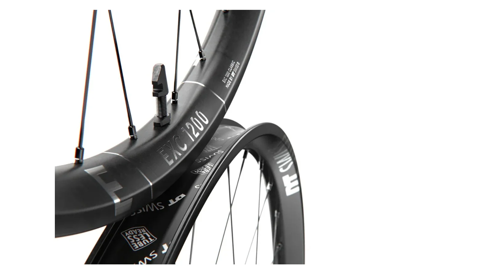 Ruote Enduro DT Swiss EXC 1200 CLASSIC CL - Carbonio - Tubeless Ready - Image 2