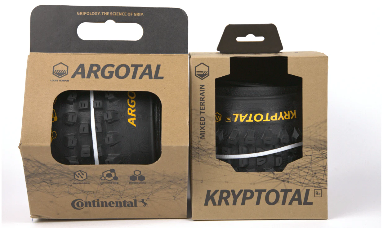 Set di pneumatici Continental Argotal + Kryptotal RE Enduro 29" - ProTection Apex - Morbido - Pronto per tubeless