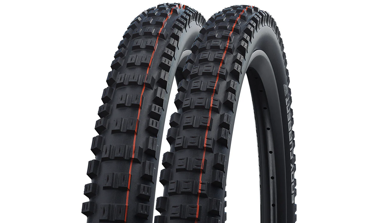 Set di pneumatici Schwalbe Eddy Current anteriore + posteriore - Addix Soft - Super Trail - Super Gravity - Tubeless Easy - Image 2