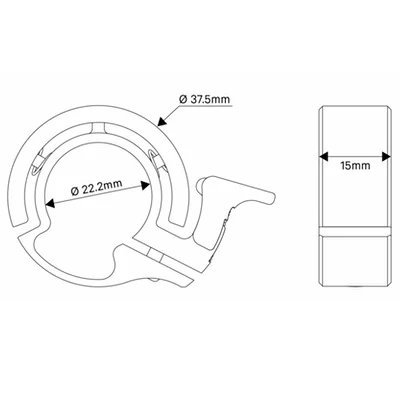 Campanello bici Knog Oi Bell Classic - Image 5